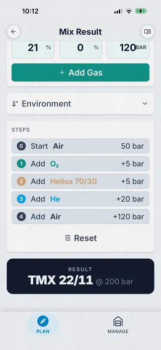 Mix Calculator screenshot